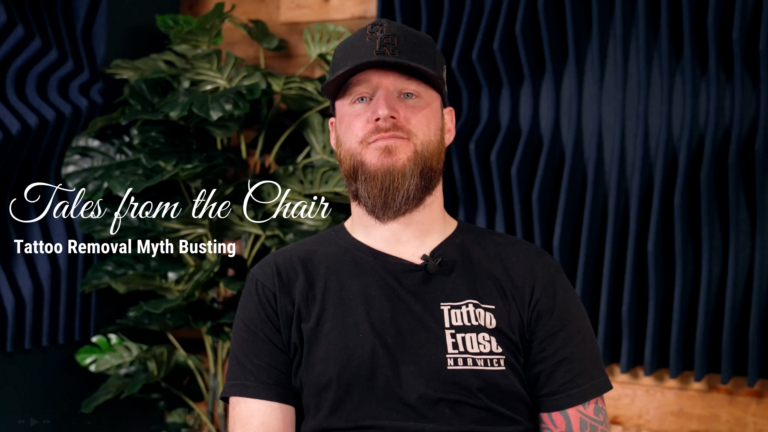 Tales from the Chair - Tattoo removal Myth Busters from Black Dagger Tattoo Norwich